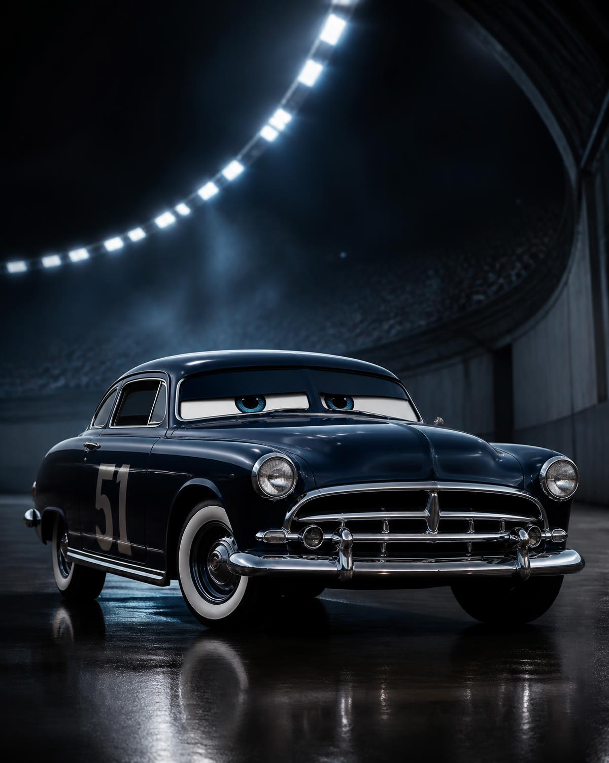 Referência visual de Doc Hudson